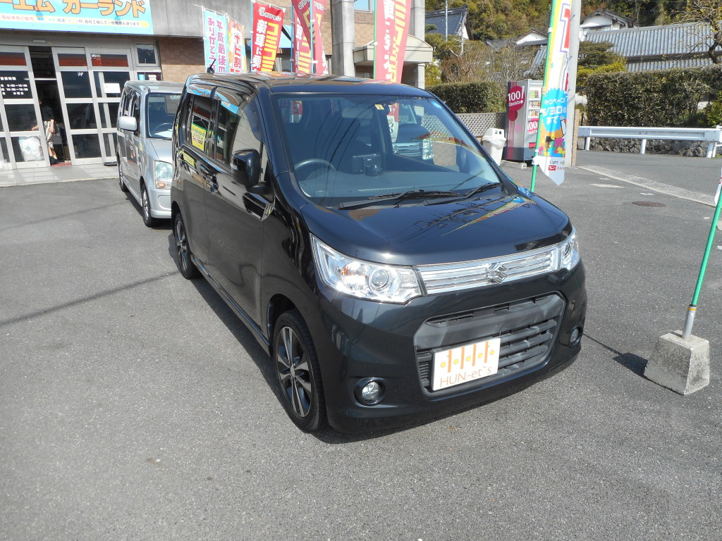 ワゴンｒ スティングレー ｔ ワンオーナー ターボ 広島市東区 福田の車屋さん ディーエムカーランド 中古車 新車 福祉車両 の販売 車検 保険 板金等 一般修理を承っております