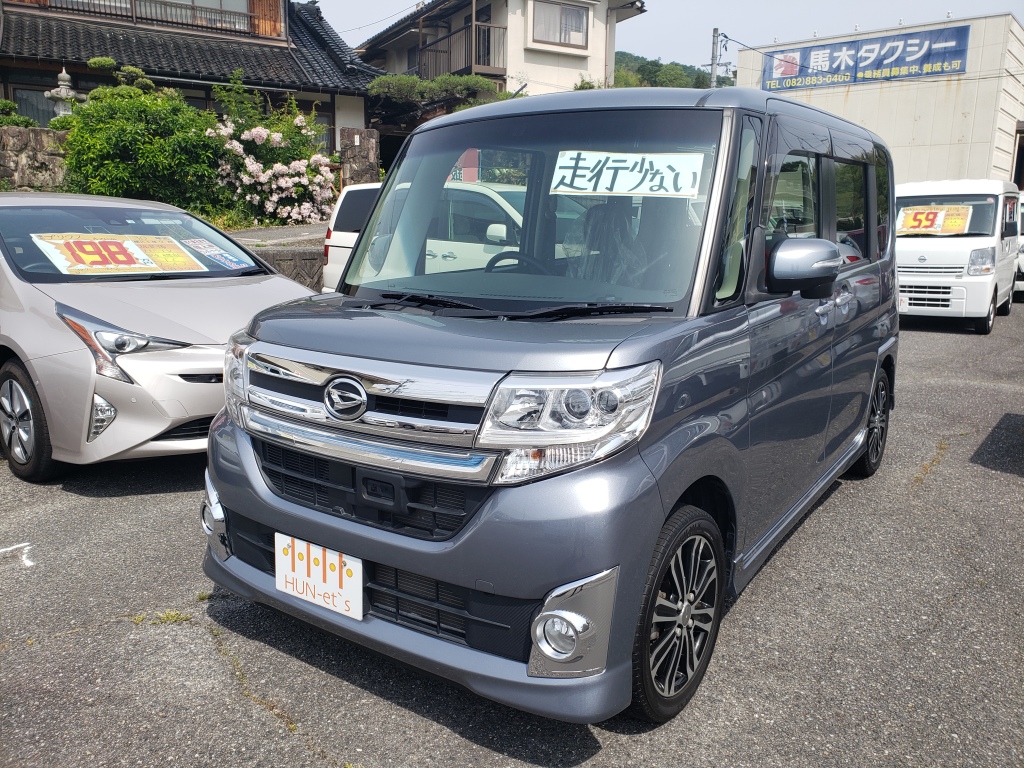 タント カスタムrs トップエディションsa 広島市東区 福田の車屋さん ディーエムカーランド 中古車 新車 福祉車両の販売 車検 保険 板金等 一般修理を承っております