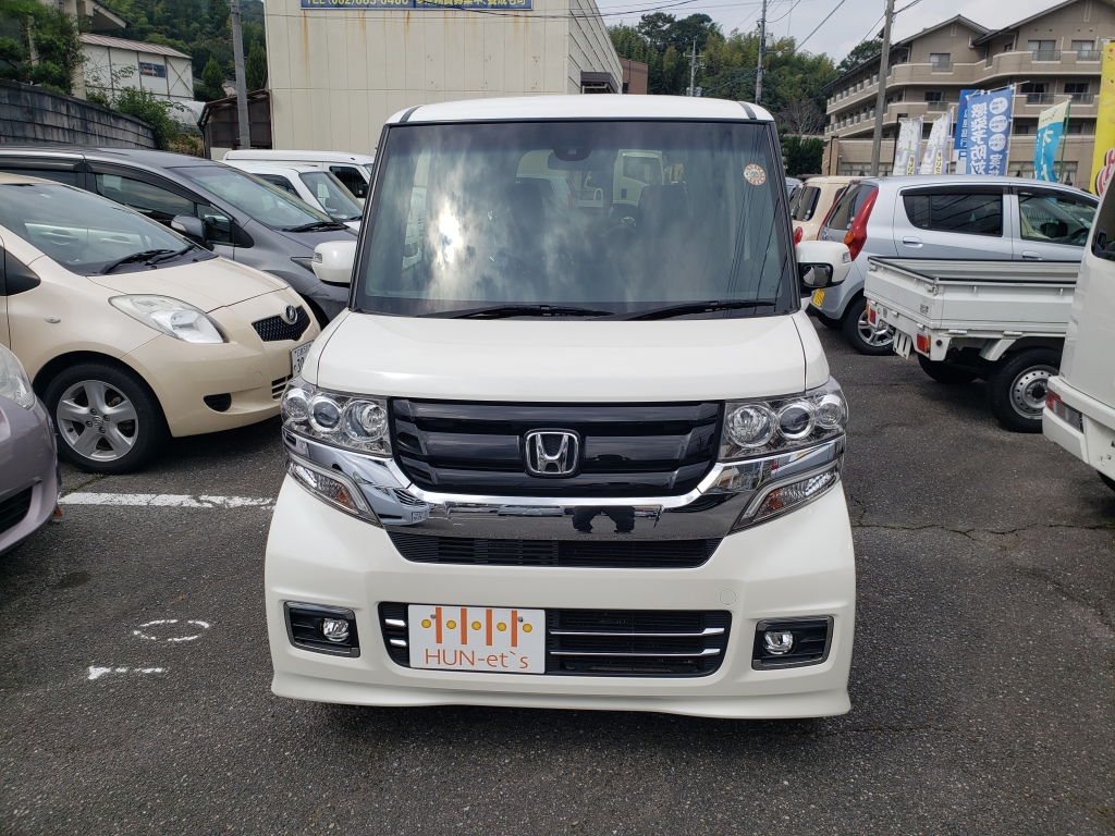 ｎ ｂｏｘ カスタムｓｓブラックスタイルｐ 広島市東区 福田の車屋さん ディーエムカーランド 中古車 新車 福祉車両の販売 車検 保険 板金等 一般修理を承っております